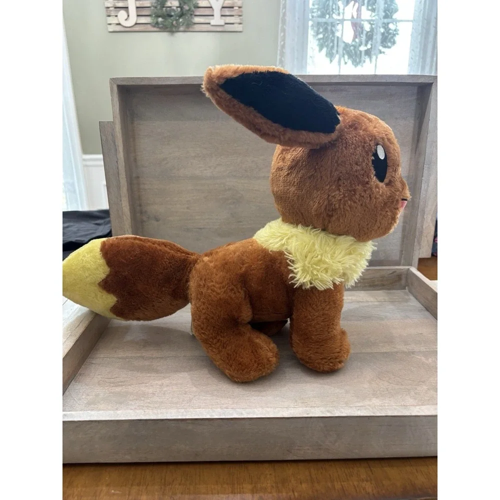 Build A Bear Pokemon Eevee Brown Yellow Stuffed Animal Plush Toy 16